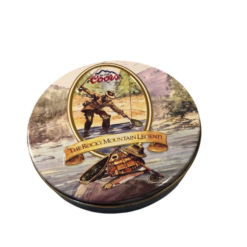 Vintage 1993  Coors Coasters Rocky Mountain Legend Series Collection New Round
